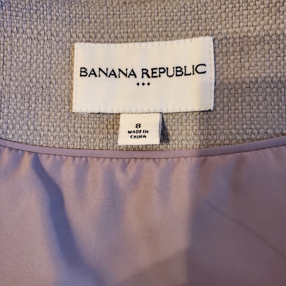 NWOT Banana Republic Cap Sleeve Blazer or Vest sz 8 - Picture 4 of 5